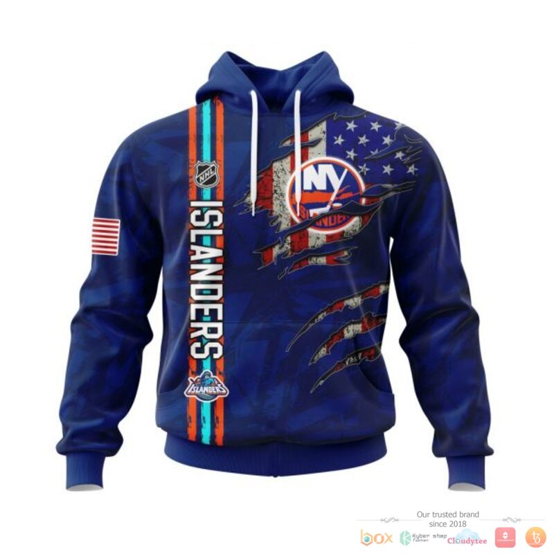 Personalized_New_York_Islanders_With_American_Flag_3d_shirt_hoodie