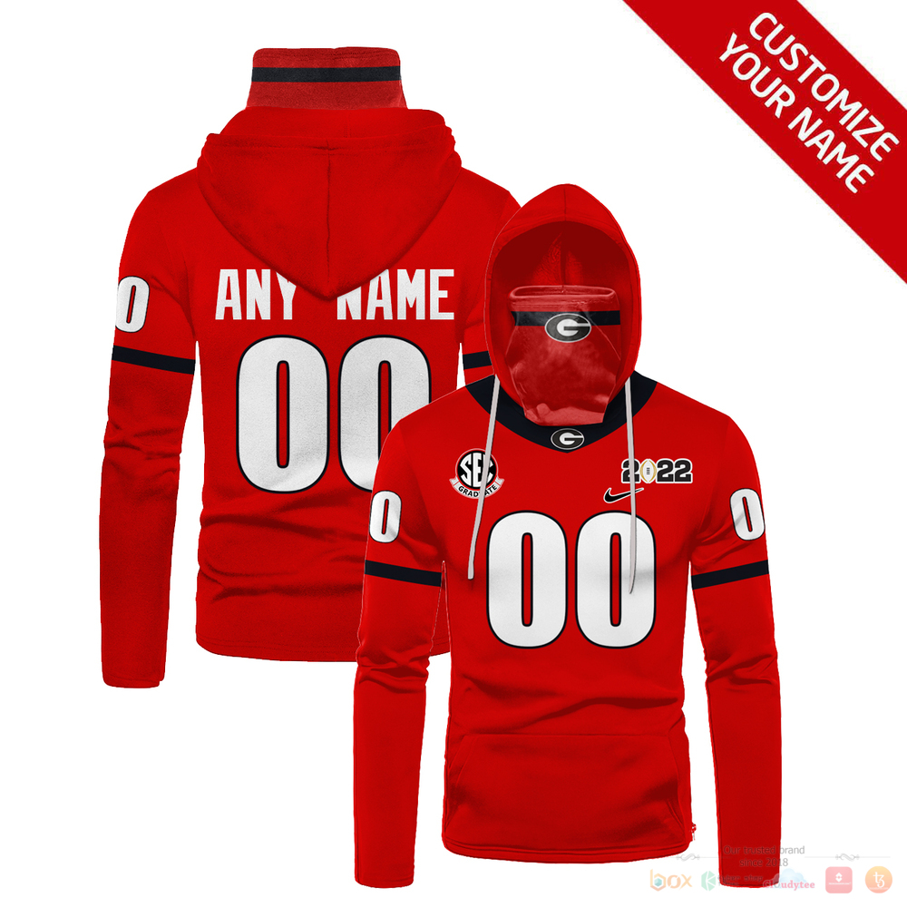Personalized_SEC_Graduate_2022_red_custom_hoodie_mask