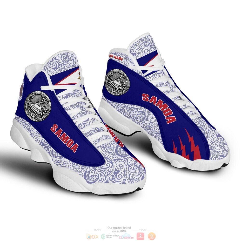 Personalized_Seal_of_American_Samoa_custom_Air_Jordan_13_shoes