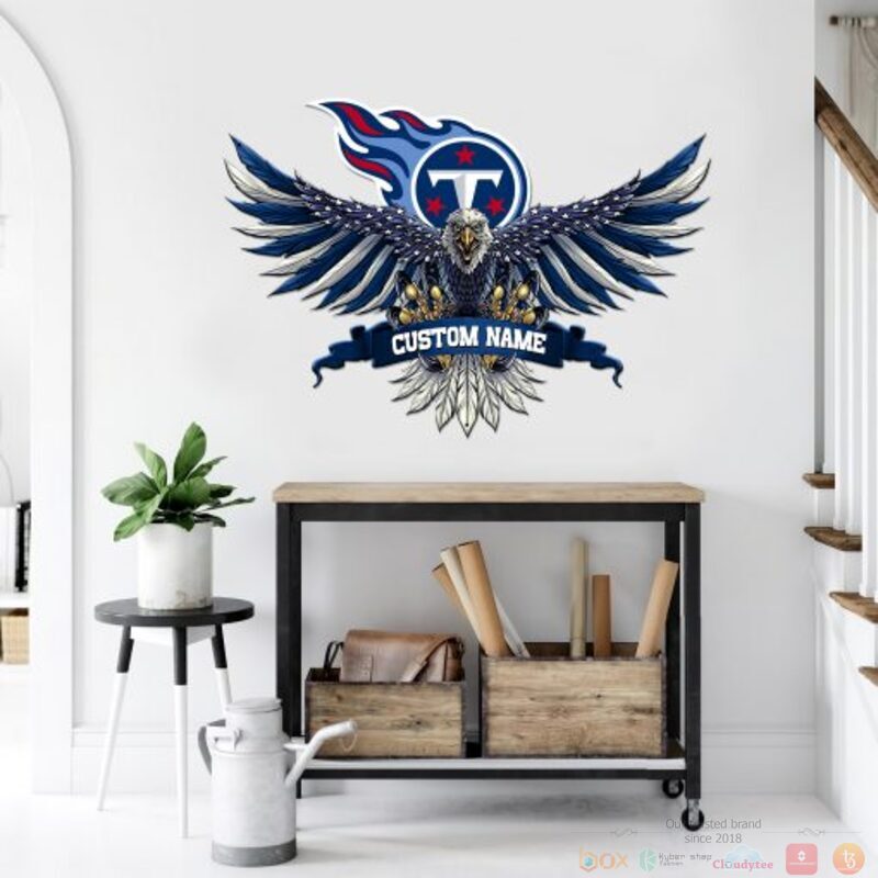 Personalized_Tennessee_Titans_NFL_Eagle_American_Flag_Custom_Metal_Sign