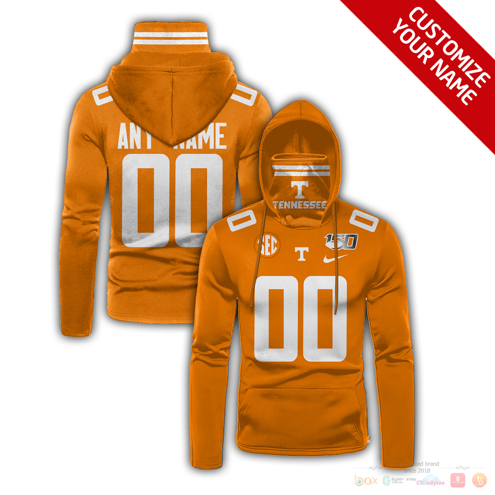 Personalized_Tennessee_Volunteers_SEC_Nike_orange_custom_hoodie_mask