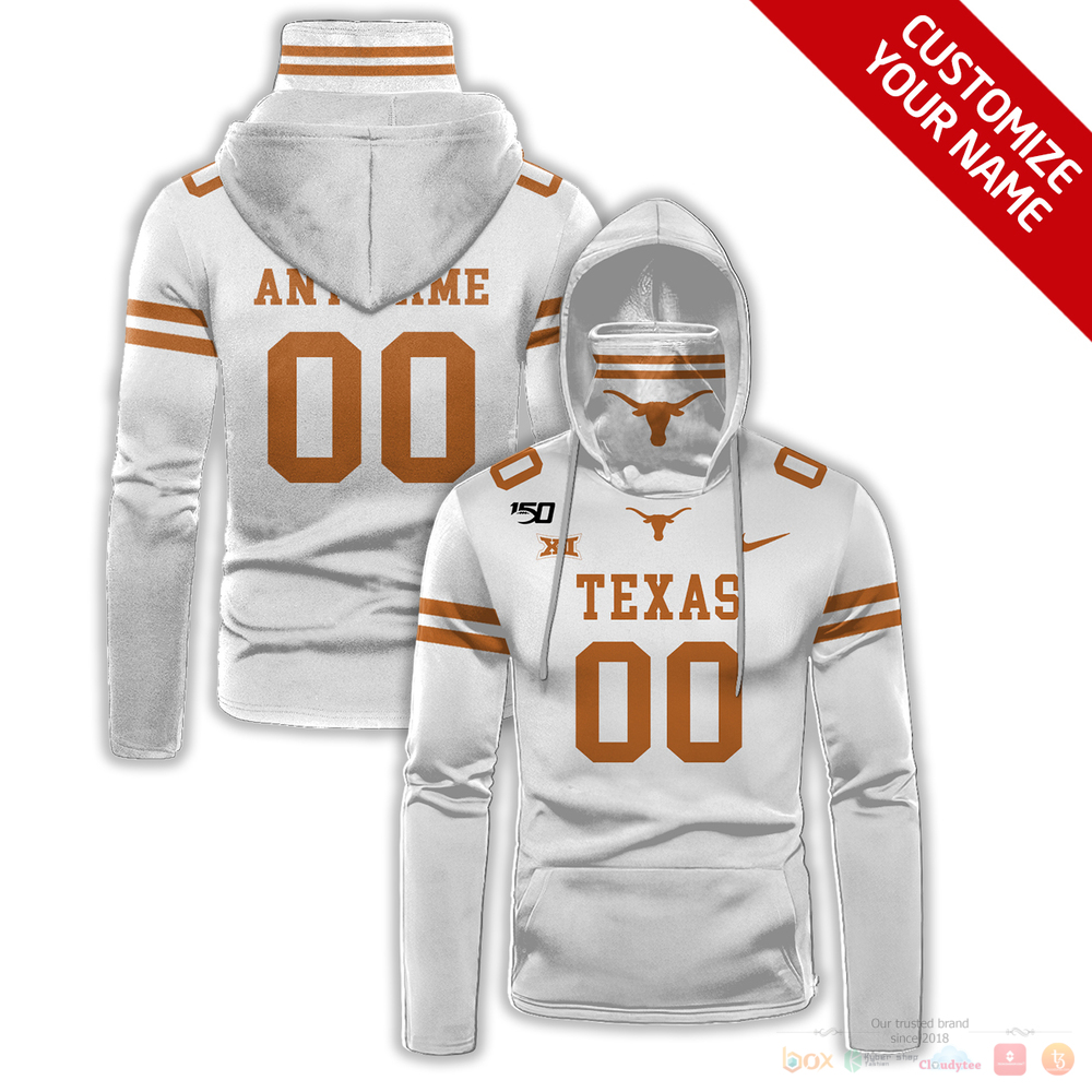Personalized_Texas_Longhorns_SEC_Nike_white_custom_hoodie_mask
