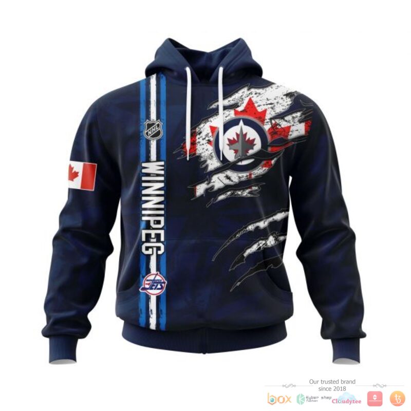 Personalized_Winnipeg_Jets_With_Canada_Flag_3d_shirt_hoodie