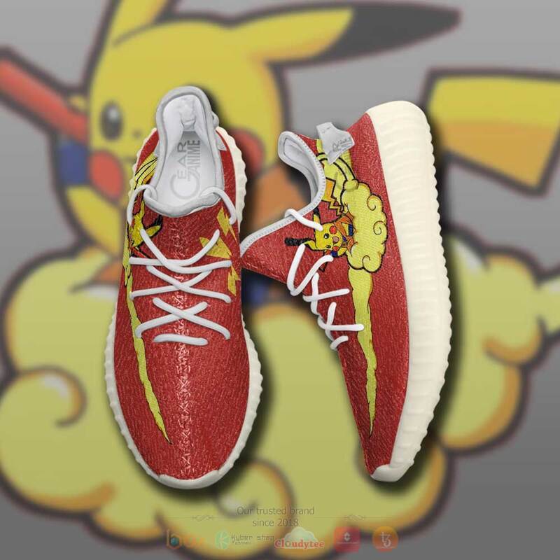 Pikagoku_Pikachu_Mixed_Goku_Kintoun_Yeezy_Sneaker_shoes_1
