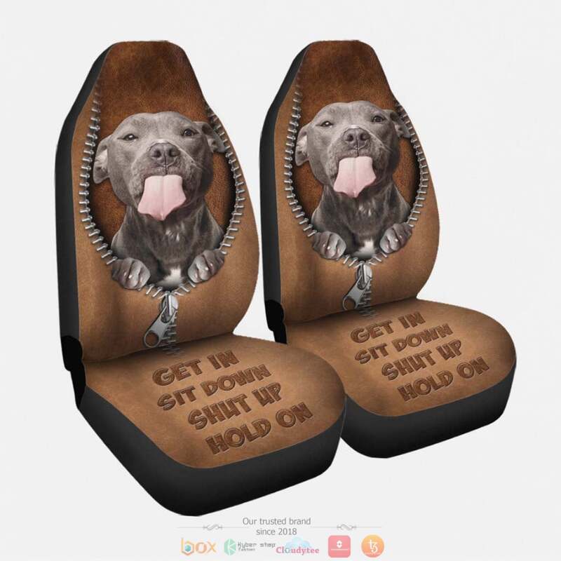 Pitbull_Get_In_Sit_Down_Shut_Up_Hold_On_Car_Seat_cover_1