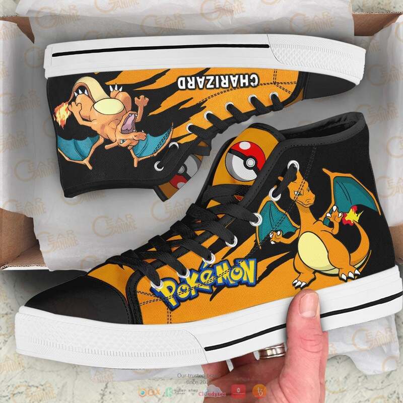 Pokemon_Charizard_canvas_high_top_shoes_1