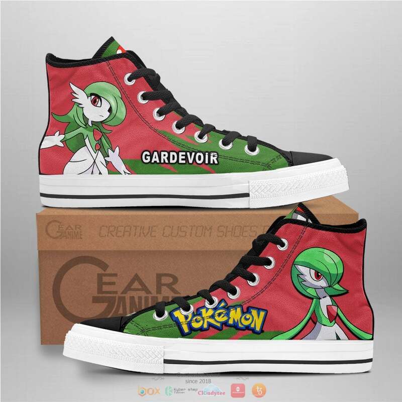 Pokemon_Gardevoir_canvas_high_top_shoes