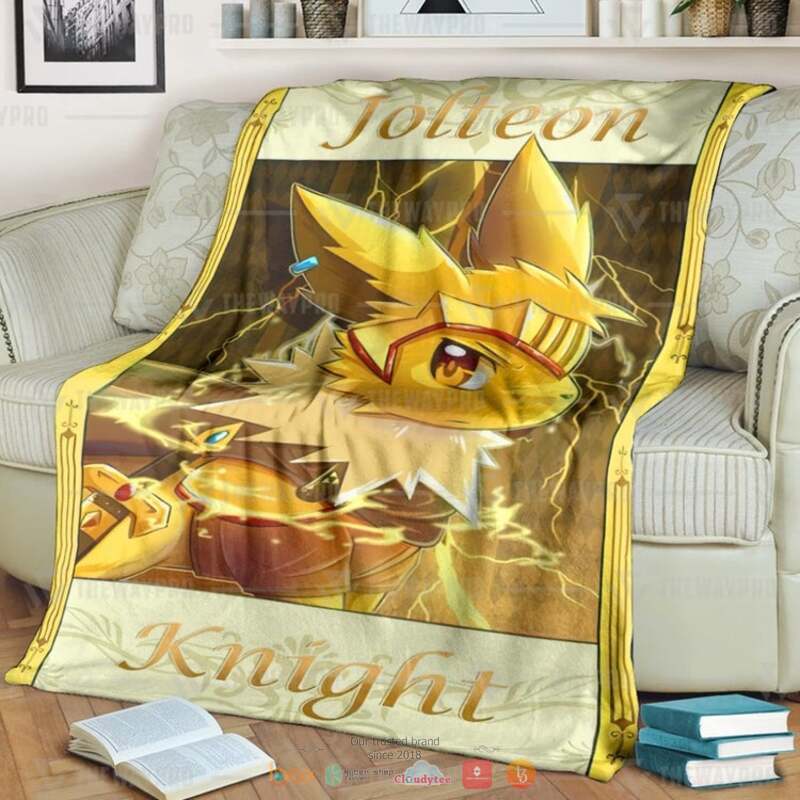 Pokemon_Jolteon_Knight_blanket