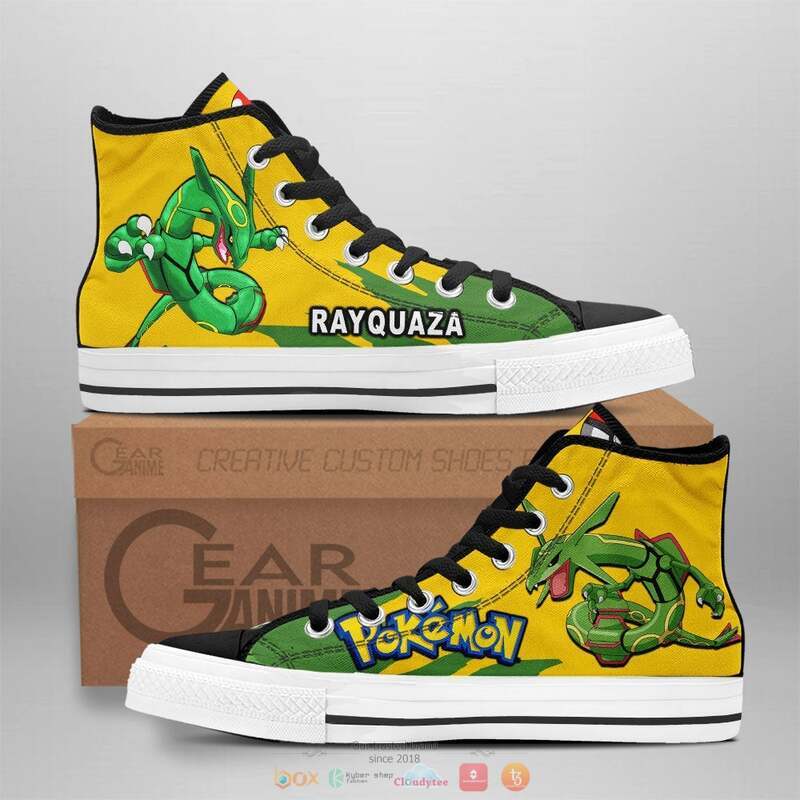 Pokemon_Rayquaza_canvas_high_top_shoes