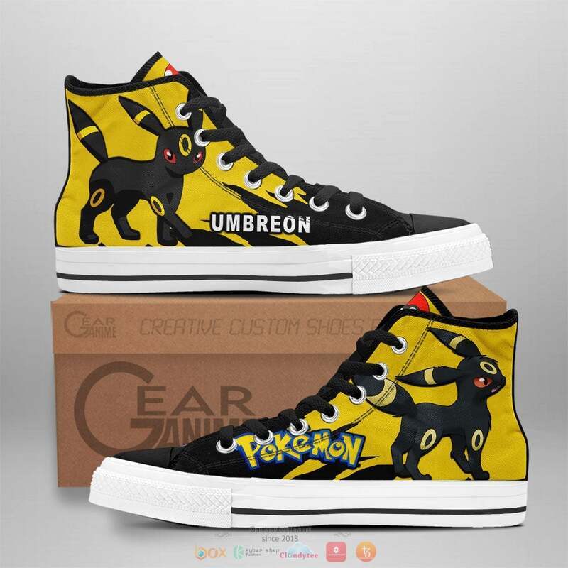 Pokemon_Umbreon_canvas_high_top_shoes