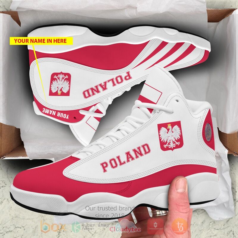 Poland_Personalized_Air_Jordan_13_Shoes