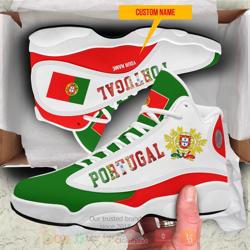 Portugal_Personalized_Air_Jordan_13_Shoes