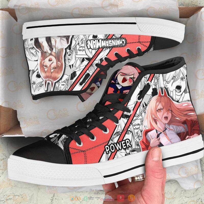 Power_Anime_Chainsaw_Man_canvas_high_top_shoes_1