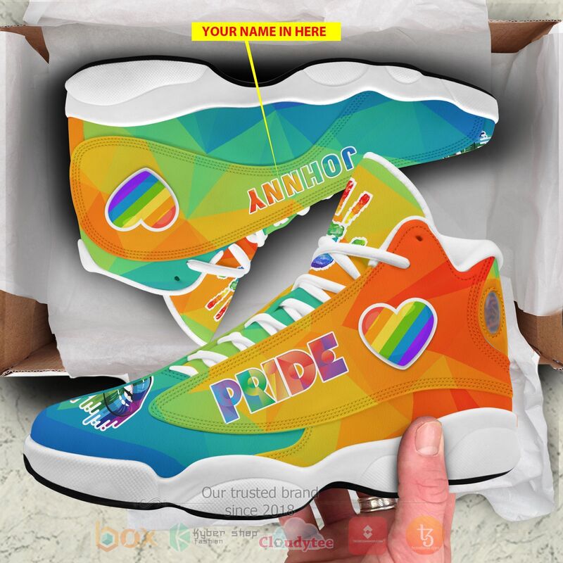 Pride_Color_Personalized_Air_Jordan_13_Shoes