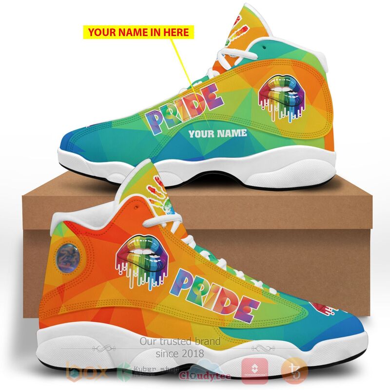 Pride_Personalized_Air_Jordan_13_Shoes_1