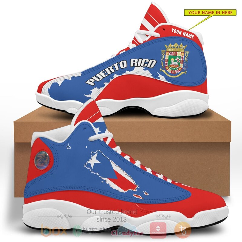 Puerto_Rico_Personalized_Air_Jordan_13_Shoes_1