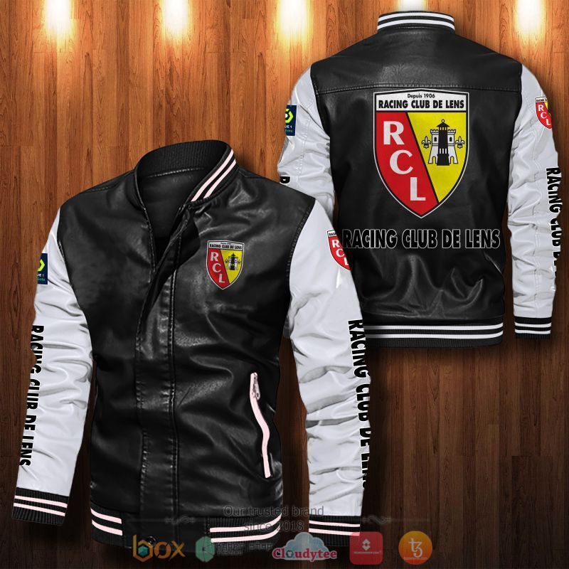 Racing_Club_de_Lens_Bomber_leather_jacket_1