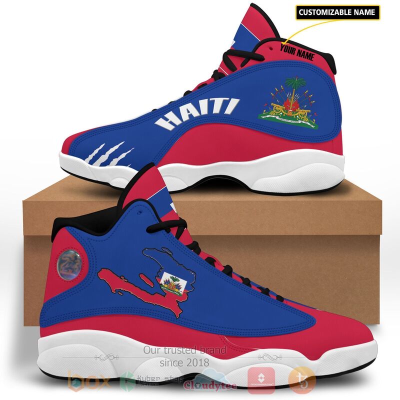 Republic_of_Haiti_Personalized_Air_Jordan_13_Shoes