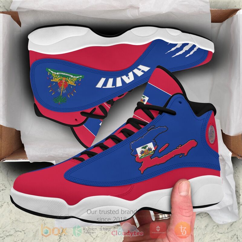 Republic_of_Haiti_Personalized_Air_Jordan_13_Shoes_1
