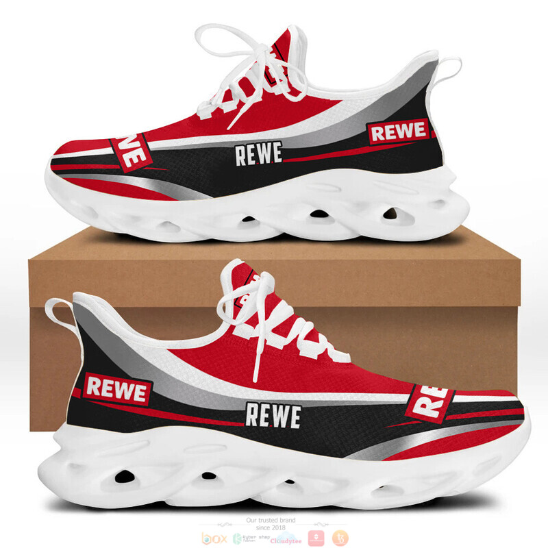 NEW Rewe Company red black Clunky Max Soul Sneaker Shoes - Express your ...