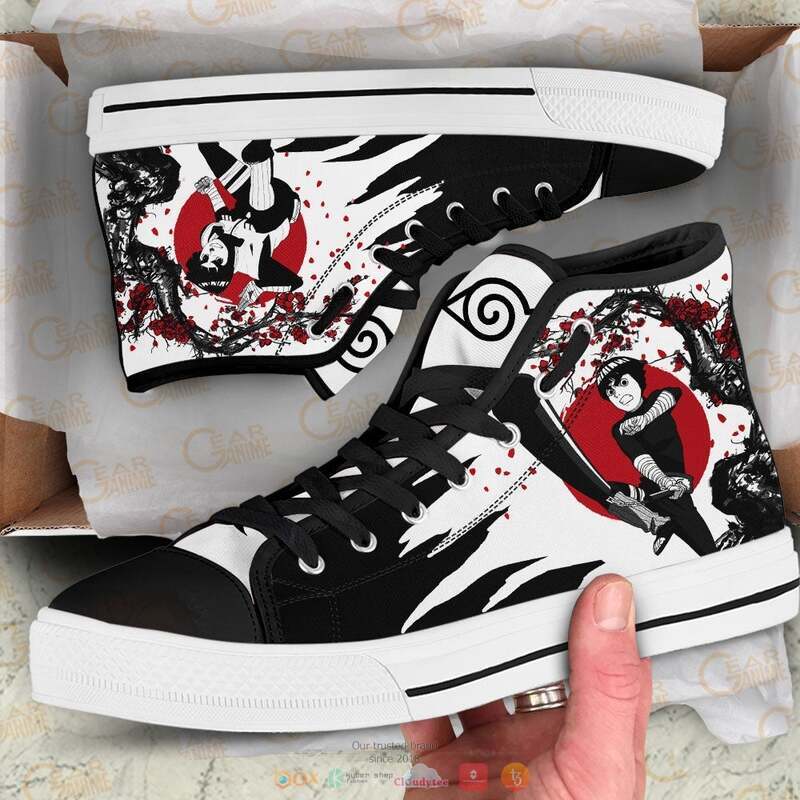 Rock_Lee_Anime_Naruto_canvas_high_top_shoes_1