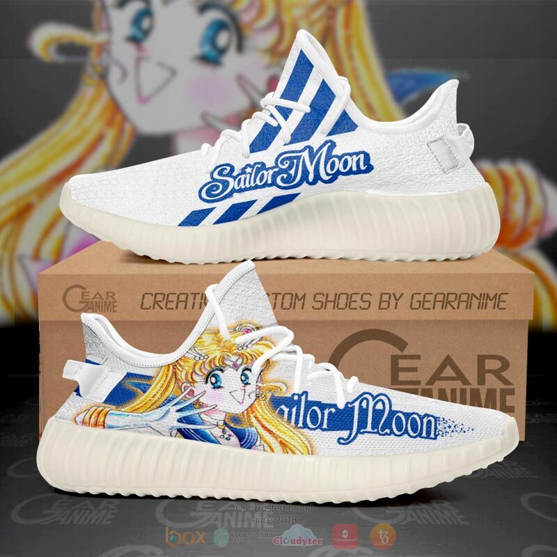 Sailor_Moon_Green_Yeezy_Sneaker_shoes