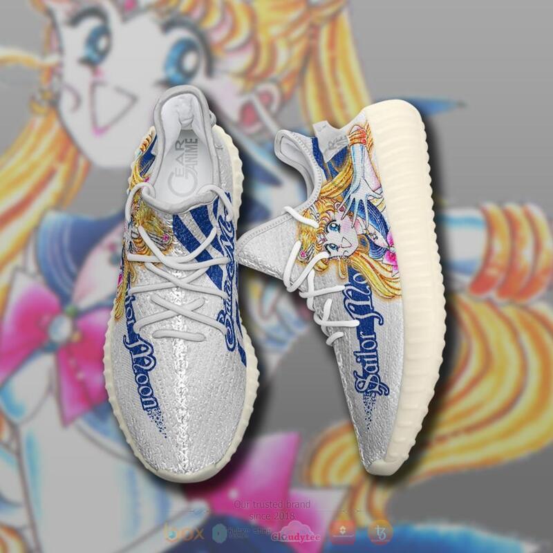 Sailor_Moon_Green_Yeezy_Sneaker_shoes_1
