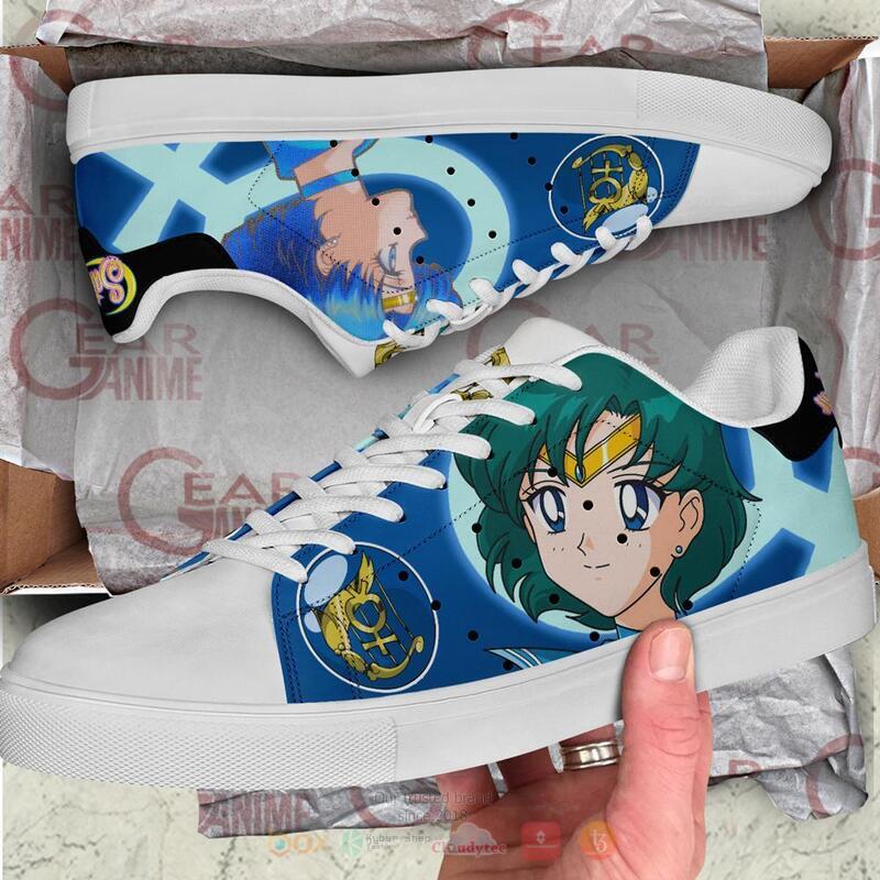 Sailor_Moon_Sailor_Mercury_Skate_Stan_Smith_Shoes_1