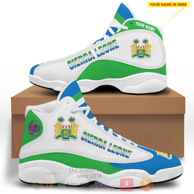 Sierra_Leone_Personalized_Air_Jordan_13_Shoes_1