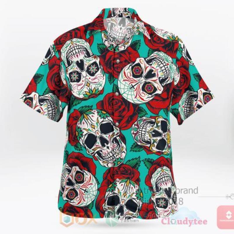 Skull_With_Rose_Hawaiian_Shirt_1