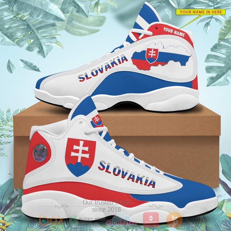 Slovakia_Personalized_Air_Jordan_13_Shoes_1