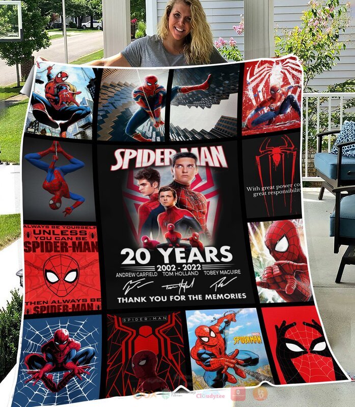 Spider_Man_20_years_anniversary_blanket