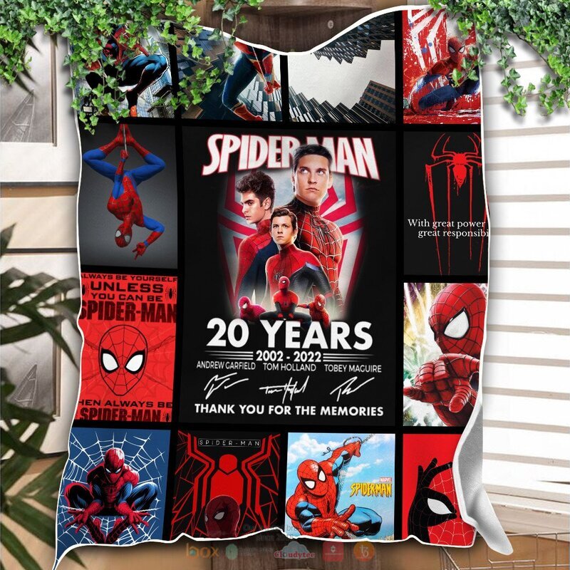 Spider_Man_20_years_anniversary_blanket_1