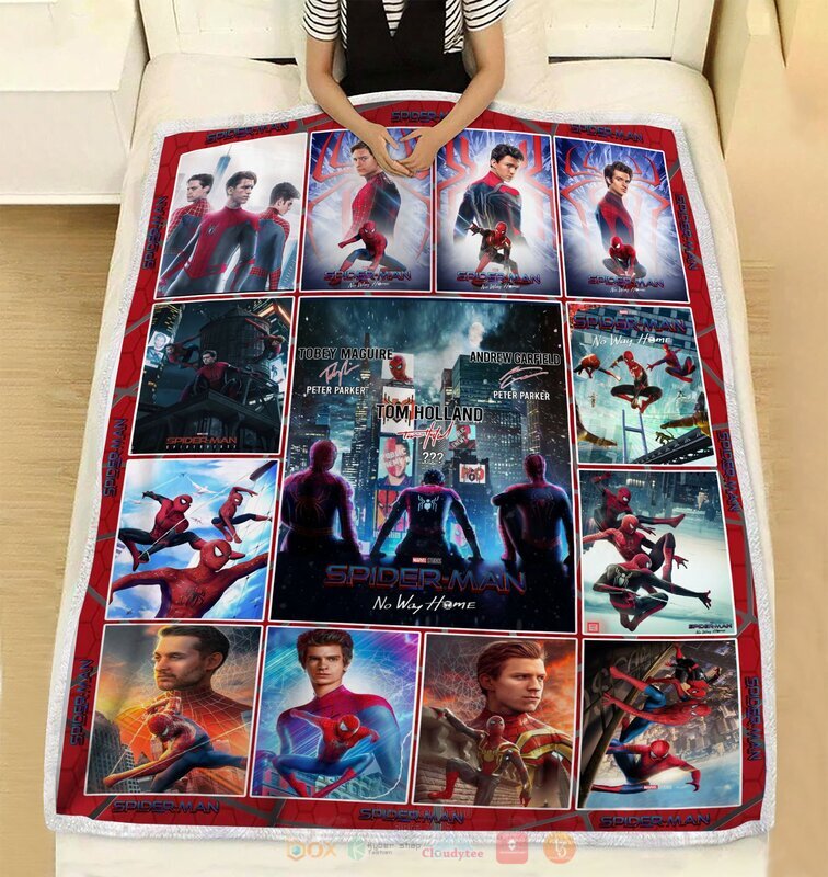 Spider_Man_No_way_home_Marvel_blanket_1