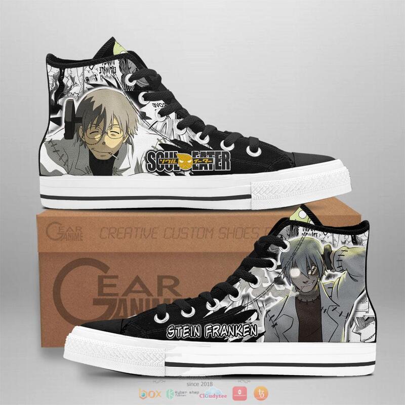 Stein_Franken_Academy_Anime_Soul_Eater_canvas_high_top_shoes