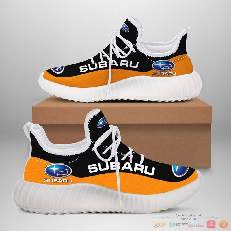 Subaru_orange_Yeezy_Sneaker_shoes_1