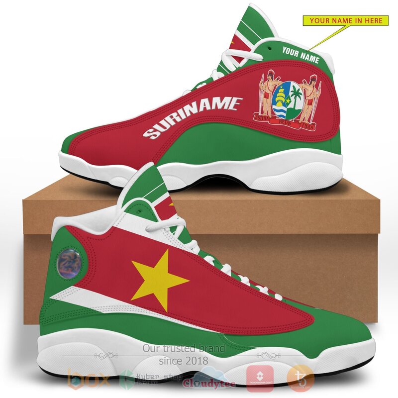 Suriname_Personalized_Air_Jordan_13_Shoes