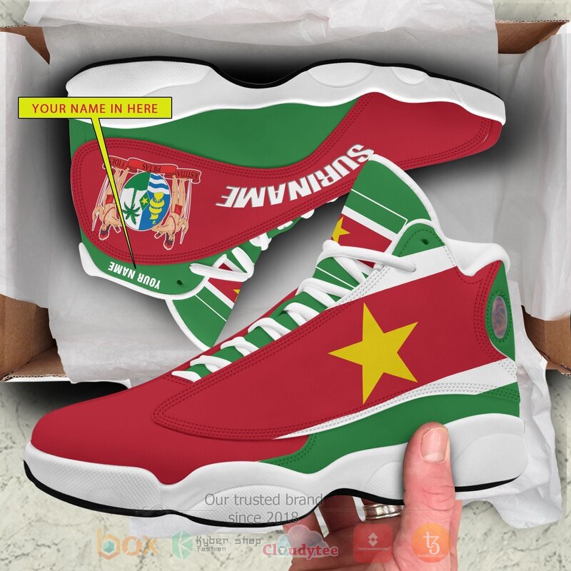 Suriname_Personalized_Air_Jordan_13_Shoes_1