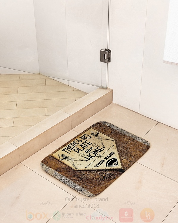 Theres_No_Plate_Like_Home_Personalized_Doormat_1