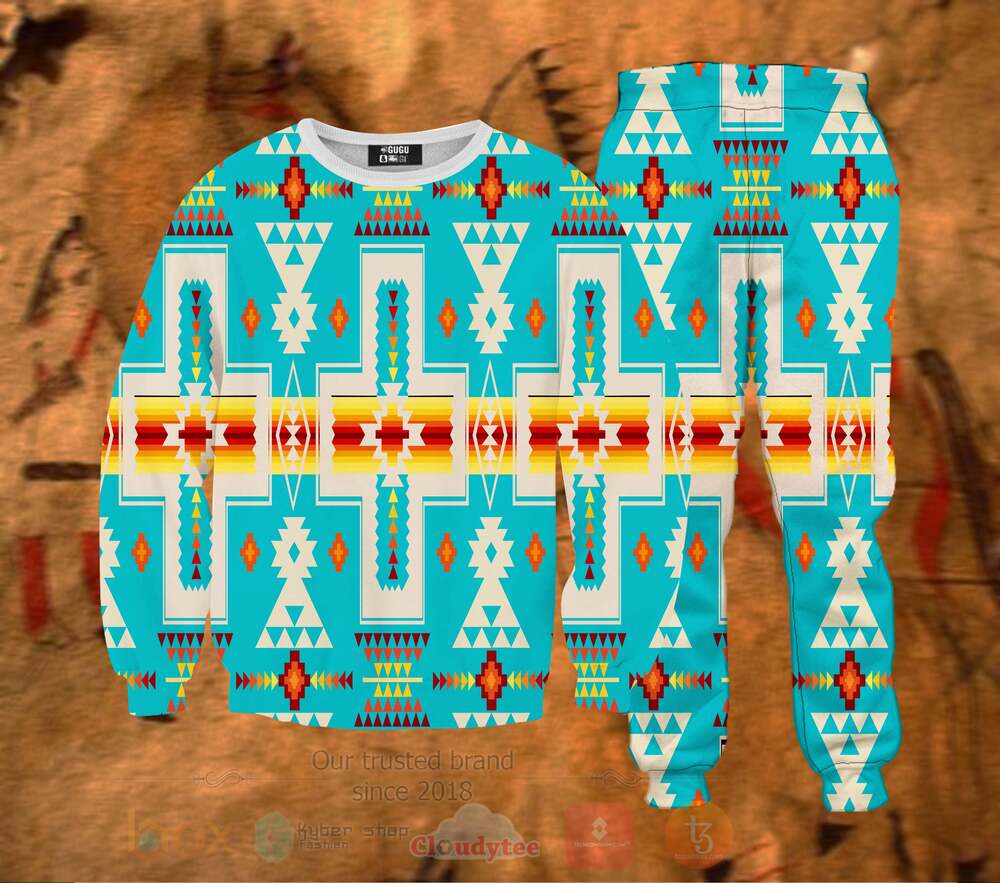 Turquoise_Tribe_Design_Native_American_Sweatshirt_and_Sweatpants_Set