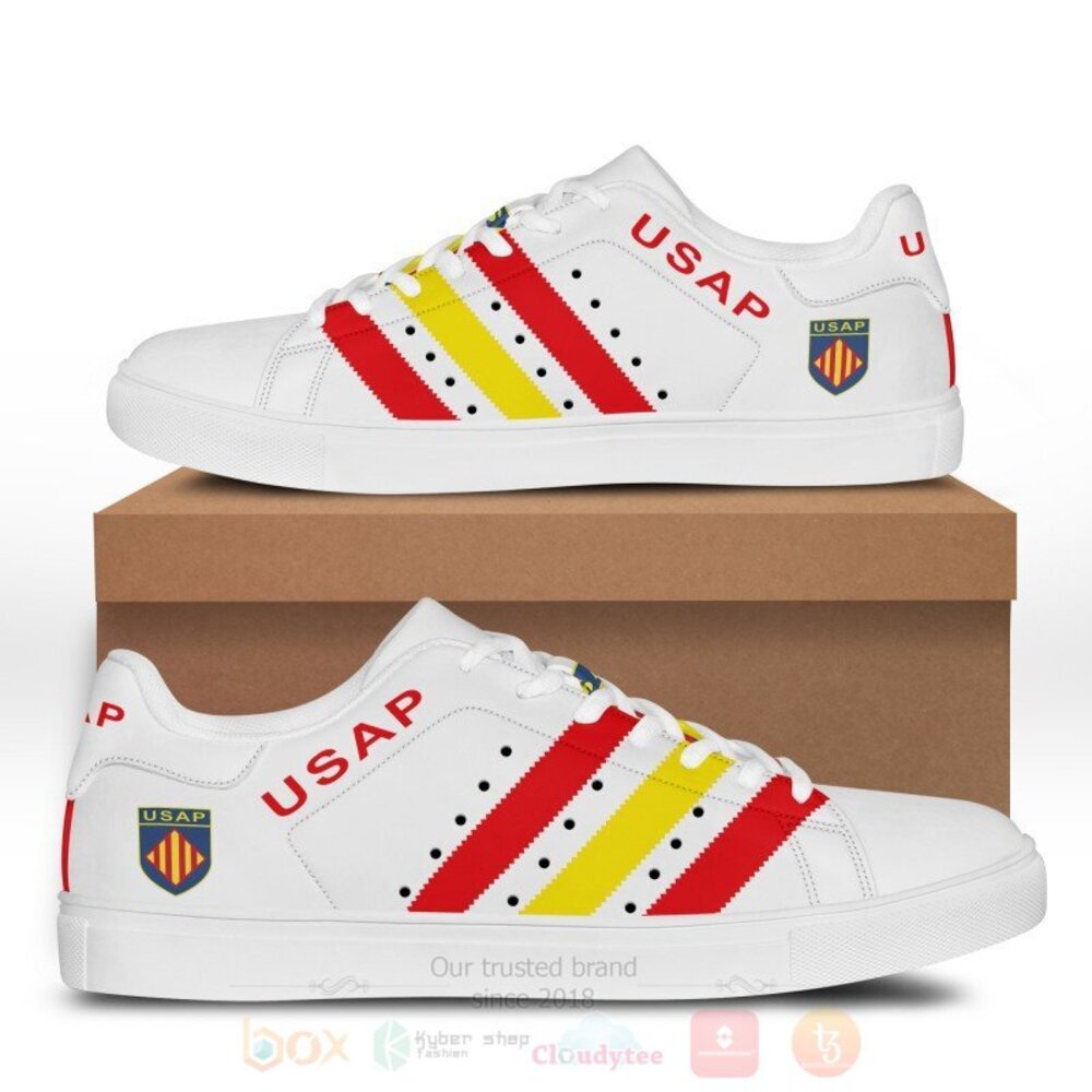 USA_Perpignan_White_Stan_Smith_Low_Top_Shoes_1