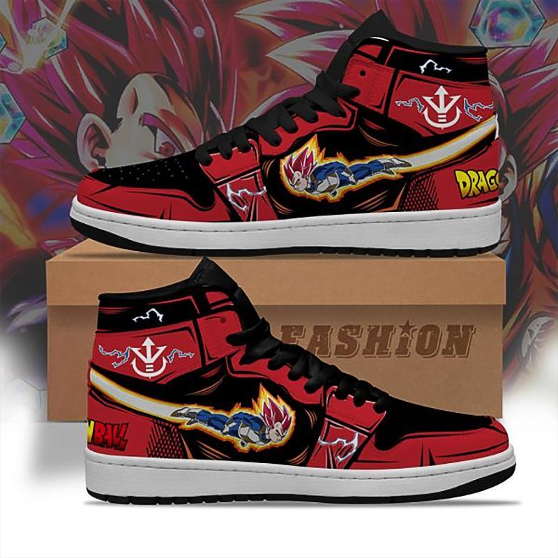 Dragon_Ball_Vegeta_God_Air_Jordan_high_top_Sneaker_shoes
