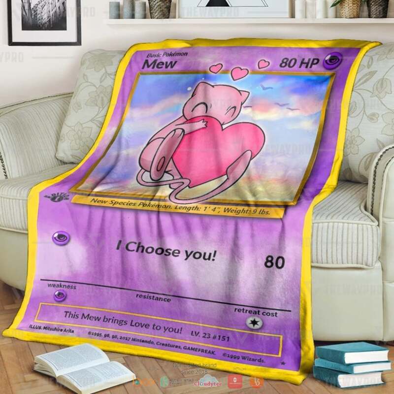 Valentine_Pokemon_Mew_I_Choose_You_Blanket