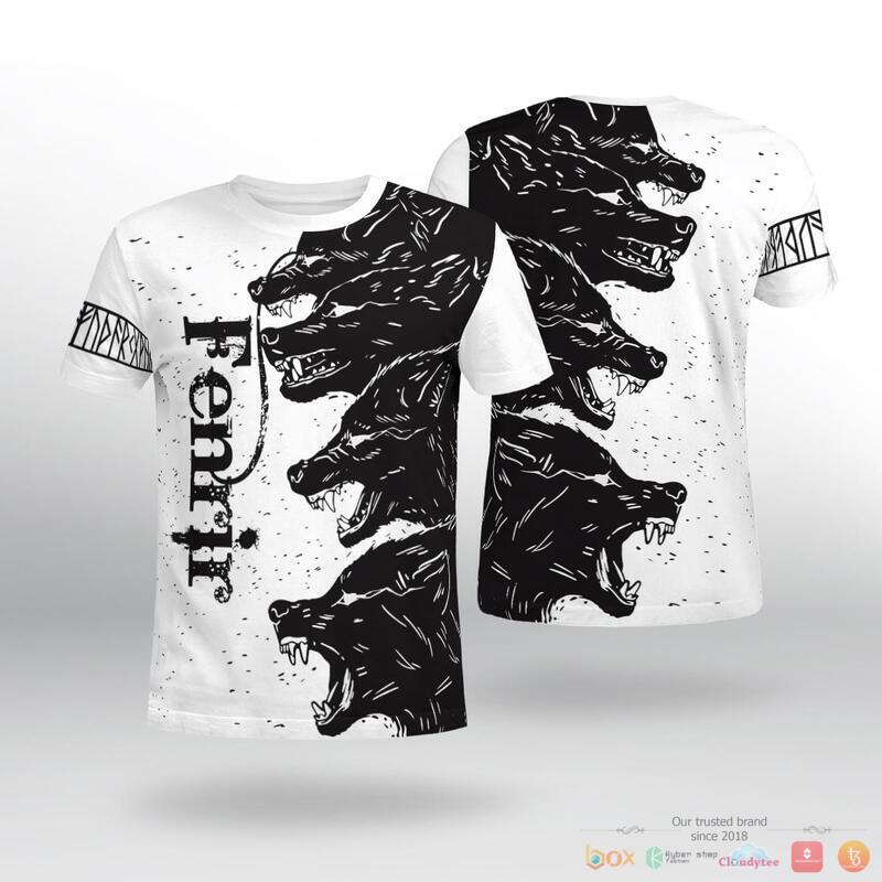 Viking_Fenrir_3d_shirt_Hoodie_1