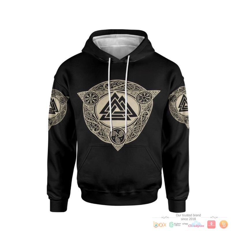 Viking_The_Heart_of_ODINISM_3d_over_printed_hoodie_1