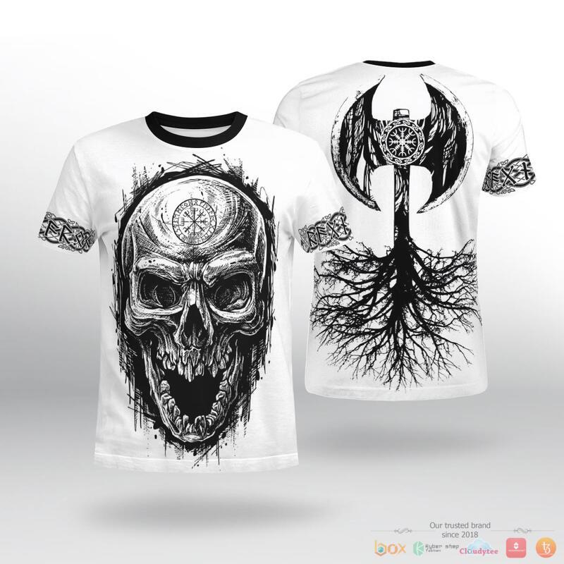 Viking_Viking_Axe_Tree_Of_Life_3d_shirt_Hoodie_1