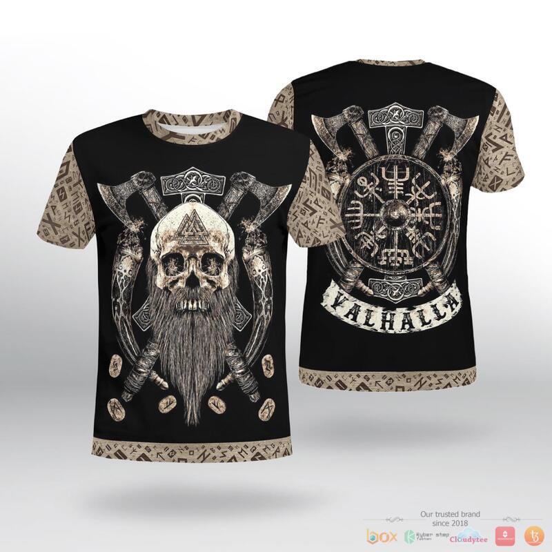 Viking_Viking_Beard_Valhalla_3d_shirt_Hoodie_1