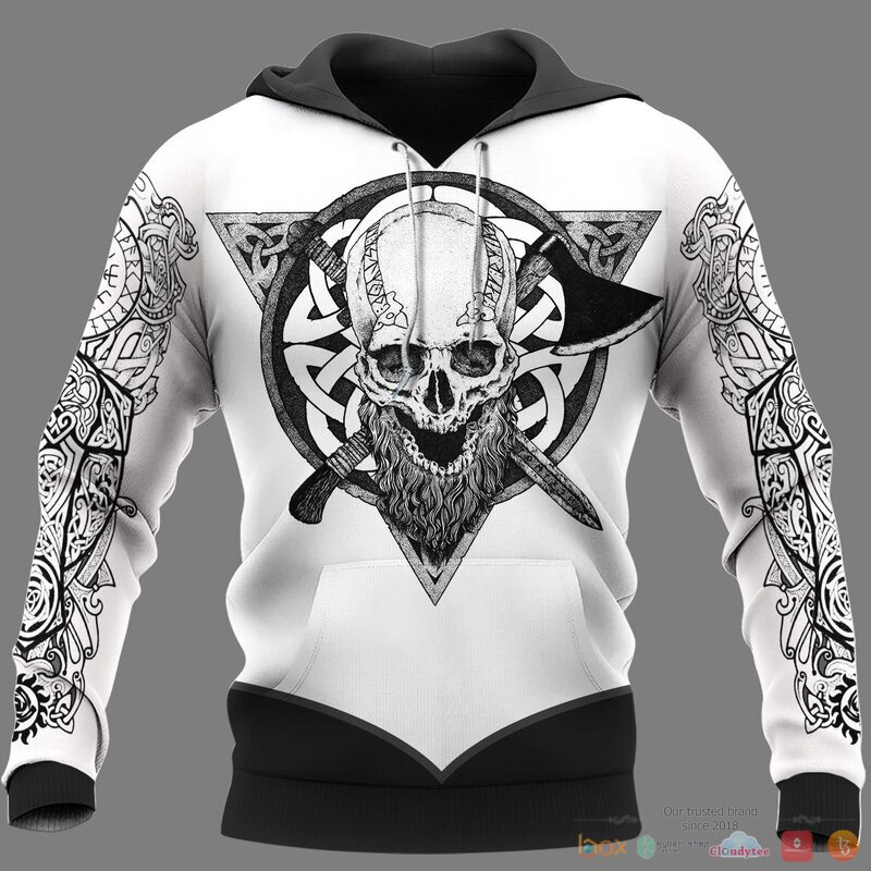 Viking_Warrior_Viking_Symbol_3d_shirt_Hoodie