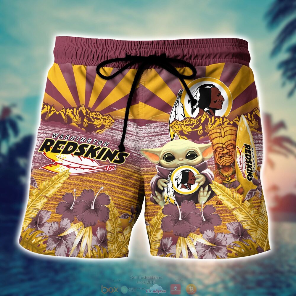 Washington_Redskins_NFL_Baby_Yoda_Hawaiian_Shirt_Shorts_1_2_3