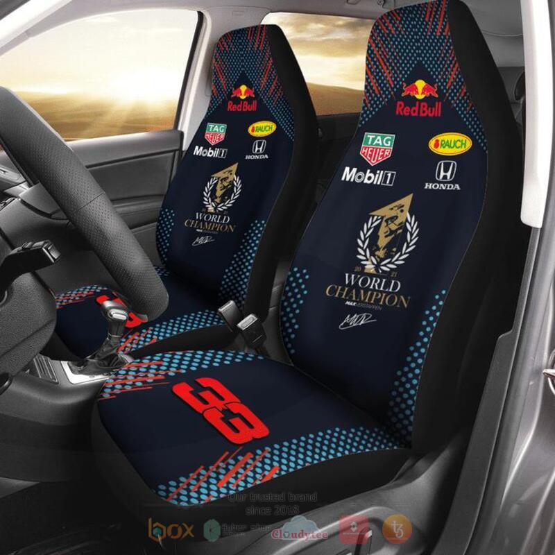 World_champion_RedBull_Racing_33_Car_seat_cover